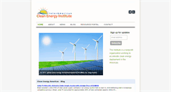 Desktop Screenshot of cleanenergyamericas.org